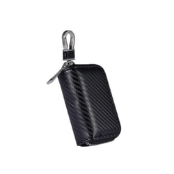 Key Cover Car RFID Signal Blocker Premium Key Fob Faraday Box Anti-Theft - A