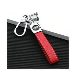 TPU Car Remote Key Case Cover Shell Fob For Buick For Chevrolet Cruze - Red keychain