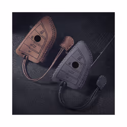 Car Key Case Cover Key Bag For Bmw F20 G20 G30 X1 X3 X4 X5 G05 X6 Accessories - brown