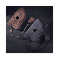Car Key Case Cover Key Bag For Bmw F20 G20 G30 X1 X3 X4 X5 G05 X6 Accessories - brown