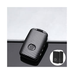 Carbon Car Remote Key Case Cover For Mazda 3 Axela CX4 CX5 CX 5 CX8 CX9 - A 3Button Black