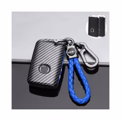 Carbon Car Remote Key Case Cover For Mazda 3 Axela CX4 CX5 CX 5 CX8 CX9 - B 4Button Black