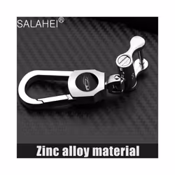 Leather Car Key Case Cover For Nissan Tidda Livida X-Trail T31 T32 Qashqai - keychain