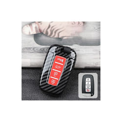 Car Key Case Cover For Hyundai Azera Elantra GT Equus Coupe Santa Fe - Red