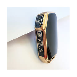 New TPU Car Key Case Cover Shell For Kia Sportage 2023 Kia Ray Sorento - Black