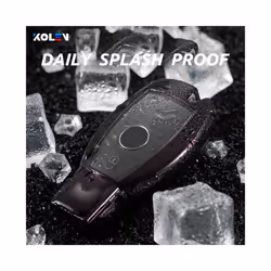 Soft TPU Car Remote Key Case For Mercedes Benz A B  C E S CLS CLK CLA - Black only case