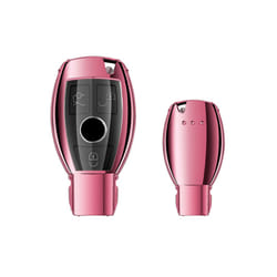 Soft TPU Car Remote Key Case For Mercedes Benz A B  C E S CLS CLK CLA - Pink only case