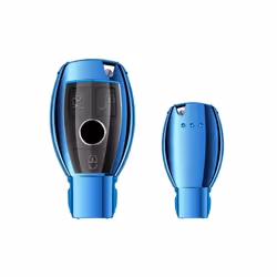 Soft TPU Car Remote Key Case For Mercedes Benz A B C E S CLS CLK CLA - Blue only case