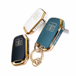 NEW 7 Button TPU Car Remote Key Case Cover Shell For Kia Carnival 2021 - Key ring
