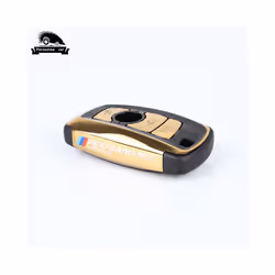 Car Key Case Cover for BMW 520 525 f30 f10 F18 118i 320i 1 3 5 7Series - Gold