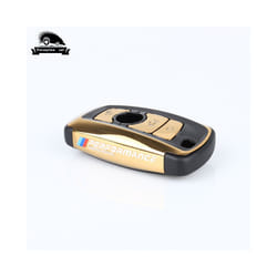 Car Key Case Cover for BMW 520 525 f30 f10 F18 118i 320i 1 3 5 7Series - Gold