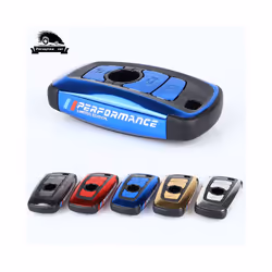 Car Key Case Cover for BMW 520 525 f30 f10 F18 118i 320i 1 3 5 7Series - Gold