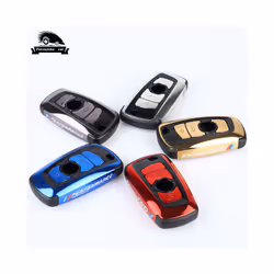 Car Key Case Cover for BMW 520 525 f30 f10 F18 118i 320i 1 3 5 7Series - Gold