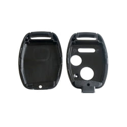 DUDELY Car Key Case Remote Fob Cover 2 1Buttons Straight Car Key Shell - Green