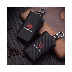 Car Key Protection Shell Bag Carbon Filber Car Key Case for Dodge SXT - Carbon Filber