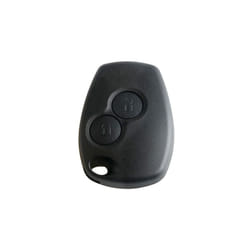 DUDELY Car Key Case Without Blade 2 Buttons Car Key Shell Remote Fob - black, 206 blade