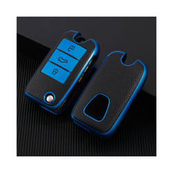 For Roewe RX5 MG3 MG5 MG6 MG7 MG ZS GT GS 350 360 750 TPU Leather Car - blue