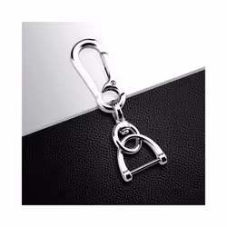 For Roewe RX5 MG3 MG5 MG6 MG7 MG ZS GT GS 350 360 750 TPU Leather Car - silver keychain