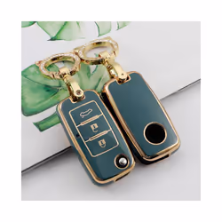TPU Car Key Case Cover for Dongfeng DFM Aeolus AX7 AX5 AX4 AX3 Glory - white