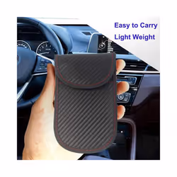 Car Keys Signal Blocker Cases Faraday Cage Fob Pouch Keyless RFID Blocking - 1 pc