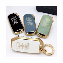 7 Button Car Remote Key Case Cover Shell For Kia Sorento MQ4 2020 2021 - White