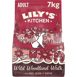 Lily's Kitchen Made with Natural Ingredients Adult Dry Dog Food Duck Salmon & Venison Grain-Free Recipe 7kg