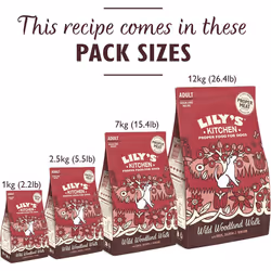 Lily's Kitchen Made with Natural Ingredients Adult Dry Dog Food Duck Salmon & Venison Grain-Free Recipe 7kg