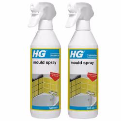 2 x HG Mould Spray Effective Mould Spray And Mildew Cleaner - 500ml