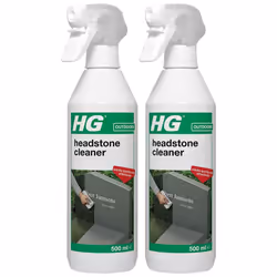 2 x HG Headstone Cleaner Spray - 500ml