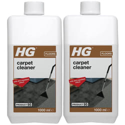 2 x HG Carpet & Upholstery Cleaner and Removes Dirt Stain - 1 Litres