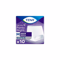 Tena Pants Night Super - Medium - Pack of 10