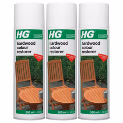3 x HG Hardwood Colour Restorer Spray - 500ml
