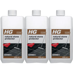 3 x HG Natural Stone Protector Product 33 - 1Liter