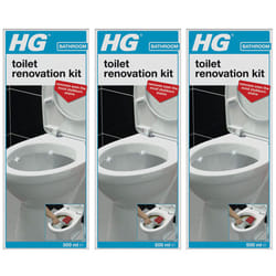 3 x HG Toilet Renovation Cleaning Kit - 500ml
