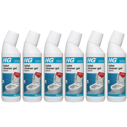 6 x HG Toilet Cleaner Gel Hygienic Limescale Remover - 500ml
