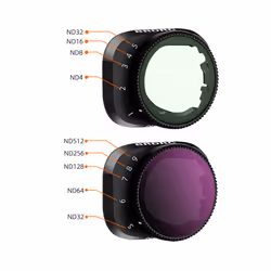 Lens Filter for DJI Mini 3 Pro/Mini 3 Variable ND 2-5 Stop, 5-9 Stop VND - ND2-5 Stops