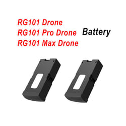 RG101 Max Drone Battery RG101 Pro Drone Original Battery 7.4V 3000/3800mAh - RG101 Max Battery x3