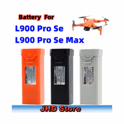 JHD Original L900 PRO Se Drone Battery For L900 PRO SE Max Drone Battery - 3 PCS Black