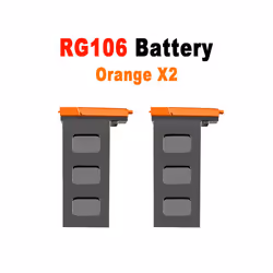 RG106 Drone Battery RG106 Pro Drone Original Battery 7.4V 3800mAh 28min - Orange x2
