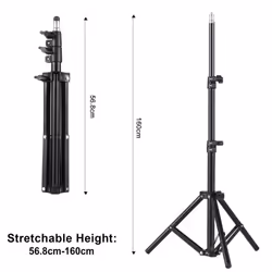 Universal Projector Tripod Stand Stretchable Projector Bracket Aluminum Alloy Portable Holder 14