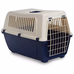 Rosewood Portable Pet Carrier Cat Puppy Travel Cage Dog Carry Basket Blue