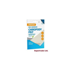 Profoot Chiropody Felt,Instant Pressure & Pain Relief,Self Adhesive Soft Padding  X  6
