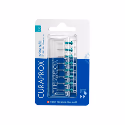 CuraProx CPS06 Prime 0.6mm Interdental Brushes Turquoise - Pack Of 8 X1
