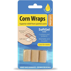 Profoot Corn Wraps  Soft Gel Cushions Protects Painful Corns