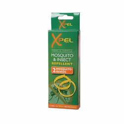 6 x Xpel Mosquito & Insect Repellent Wrist Bands (2) - Adults - Tropical Formula