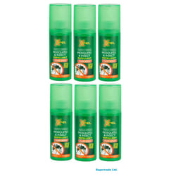 6 x Xpel Mosquito & Insect Repellent Pump Spray Tropical Formula 70ml