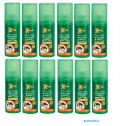 12 x Xpel Mosquito & Insect Repellent Pump Spray Tropical Formula 70ml