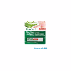 Optima AloeDent Aloe Vera Lip Balm Multi-Action With Tea Tree & Lysine - 4g X 6