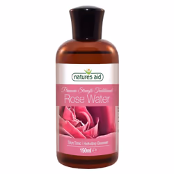 Natures Aid Premium Strength Traditional Rose Water, 150ml X 2
