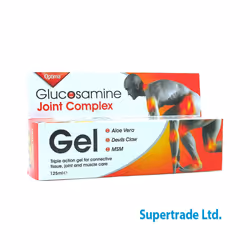 Optima Glucosamine Joint Complex Gel Muscle Aloe Vera Devils Claw & MSM 125ml X3